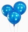 Generic Party Fun Chrome Clear Blue Balloon - 12Inches - (Pack Of 40 Units)