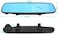 Ntech Car Dvr Rear View Mirror Video Recorder 4.3" Inch Car Camera Dual Lens Cam Night