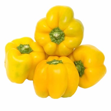 Organic Yellow Capsicum 1kg