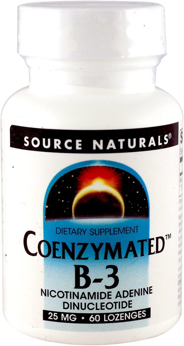 Buy Source Naturals Vitamin B 3 Nad Subl Coenzymated 25Mg Lozenges 60 ...