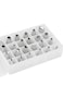 Generic 24-Pieces Piping Nozzles Pastry Tips Cupcake Cake Decorating Diy Tool Silver