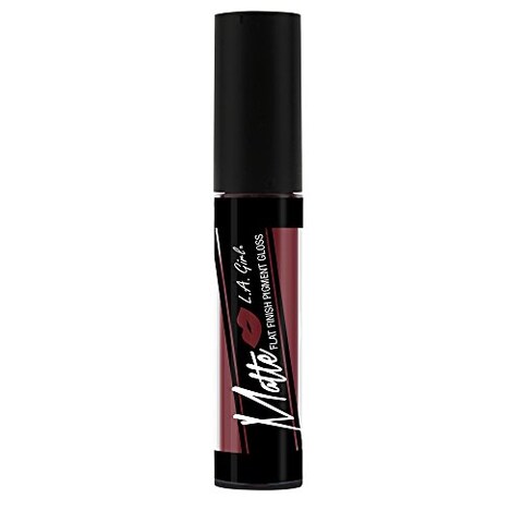 L.A. Girl Matte Flat Finish Pigment Gloss, Secret, 0. 7 Ounce