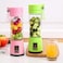 Generic-portable mini household juicer multi-function juicer juice cup charging juice cup wholesale 4 leaf pink plastic cup