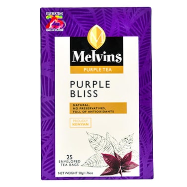 Melvins Purple Bliss Tea Bags 25&#39;S