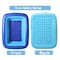 HEXAR&reg; Inflatable Swimming Pool Kiddie Pool Large Size Blow Up Swimming Pool for Family Adults Kids Toddler Giant Rectangle Lounge Blowup Pool for Indoor Outdoor Backyard Ground (210 X 150 X 60 CM)