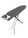 Iron Board Crystal- Grey   Ironing Board   Ironing Table with Iron Holder   Foldable &amp; Adjustable 122x35cm