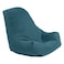 In House Pascal Linen Bean Bag Chair - Medium - Turquoise