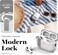 VRS Design Modern Lock For Airpods Pro 2nd Generation Case (2022) Airpods Pro 2 Case Cover With Carabiner - White