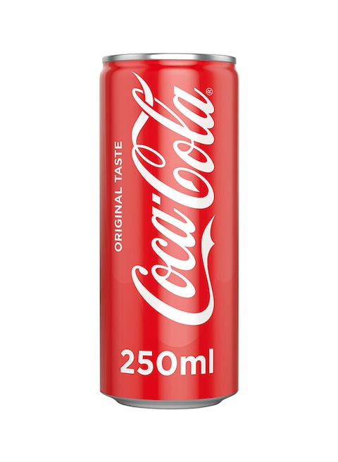 Coca Cola Original Taste Soft Drink Can - 250ml