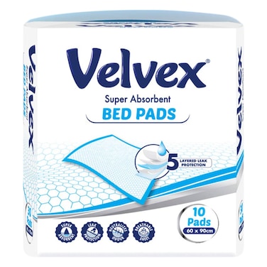 VELVEX BEDPADS 10S