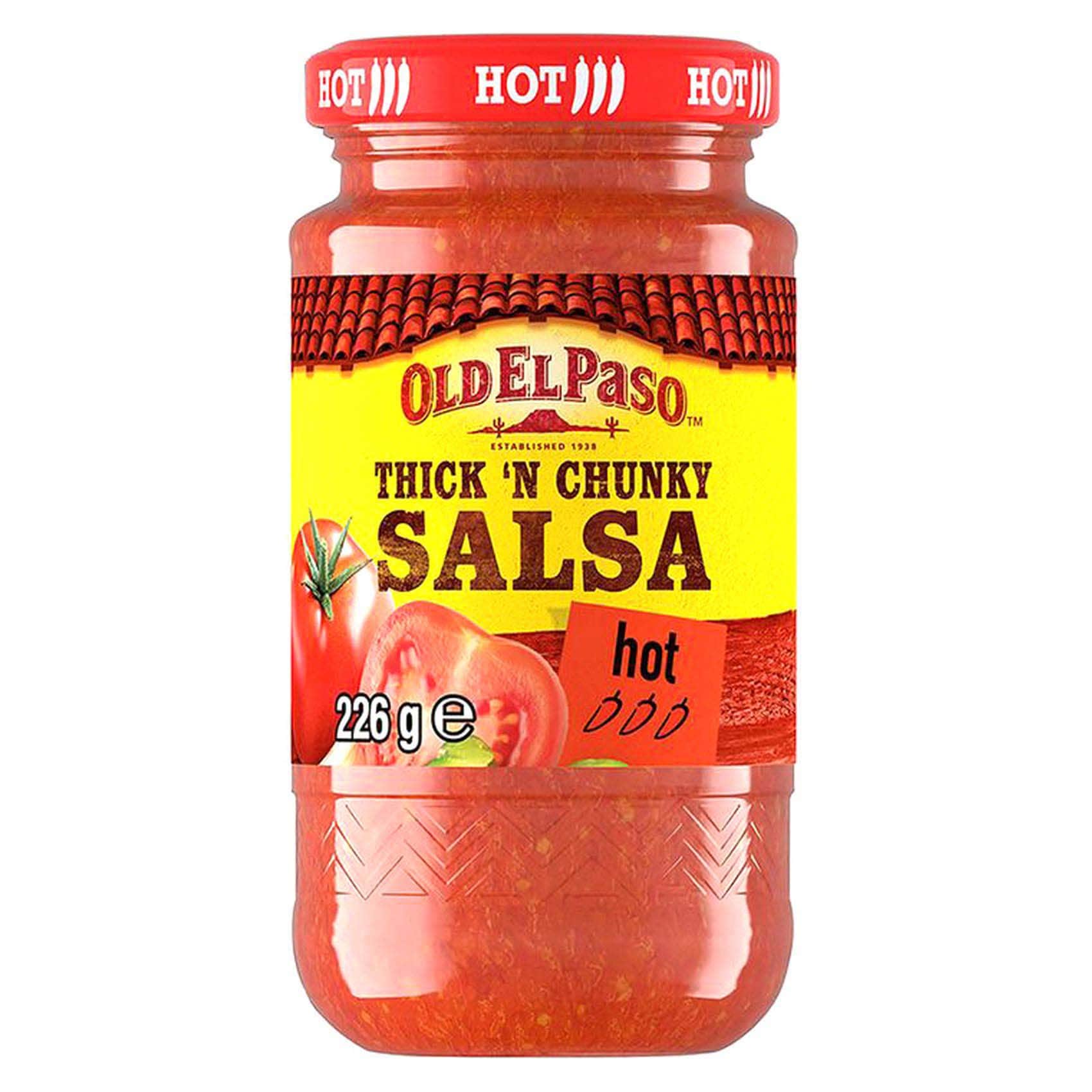Old El Paso Thick N Chunky Hot Salsa 226g