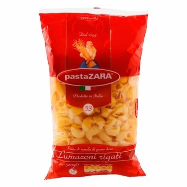 Pasta Zara 53 Lumaconi Rigati Pasta 500g