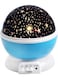 Generic Baby Night Light Moon Star Rotating Projector Led Lamp 9 Color Changing Usb Or Battery Powered Multicolour