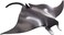 Animal Planet Mojo 387353 Manta Ray Toy Figure, Multi-Colour