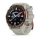 Garmin Descent Mk3i Smartwatch Bronze PVD titanium with French grey silicone band, 43mm, 010-02753-14
