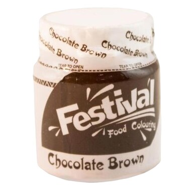 Festival Chocolate Brown Food Colour 10g