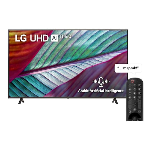 LG 65-inch UHD 4K Smart LED TV UR78006LL Black