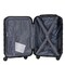 Single Hardside Spinner ABS Trolley Luggage With Number Lock 20 Inches