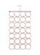 Generic 28-Hole Scarf Organiser White/Red