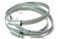AL ARQAM Stainless Steel Hose Clip Silver, 85-100 mm