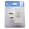 illumatt ILM0072AC 4 Way 2 Pin Multi Plug White
