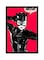 Spoil Your Wall Girl Pop Art Poster With Frame Pink/Black/White 40x55cm