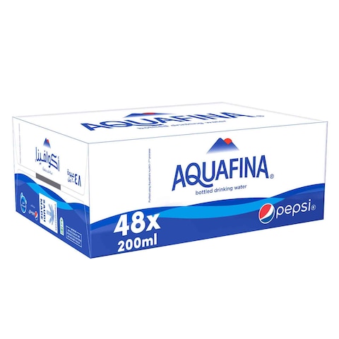 Aquafina Bottled Drinking Water, 200ml x 48