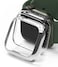 Ringke Apple Watch 9 / 8 / 7 41mm Apple Watch Series (41mm) Case, Slim Series, Clear + Chrome