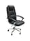 Sulsha Furniture Executive Ergonomic Office Chair, Computer Desk Chair, PU Leather, Steel Structure, Smooth Lumbar Support With Adjustable Height