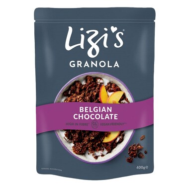 Lizi&#39;s Belgian Chocolate Granola Cereal 400g
