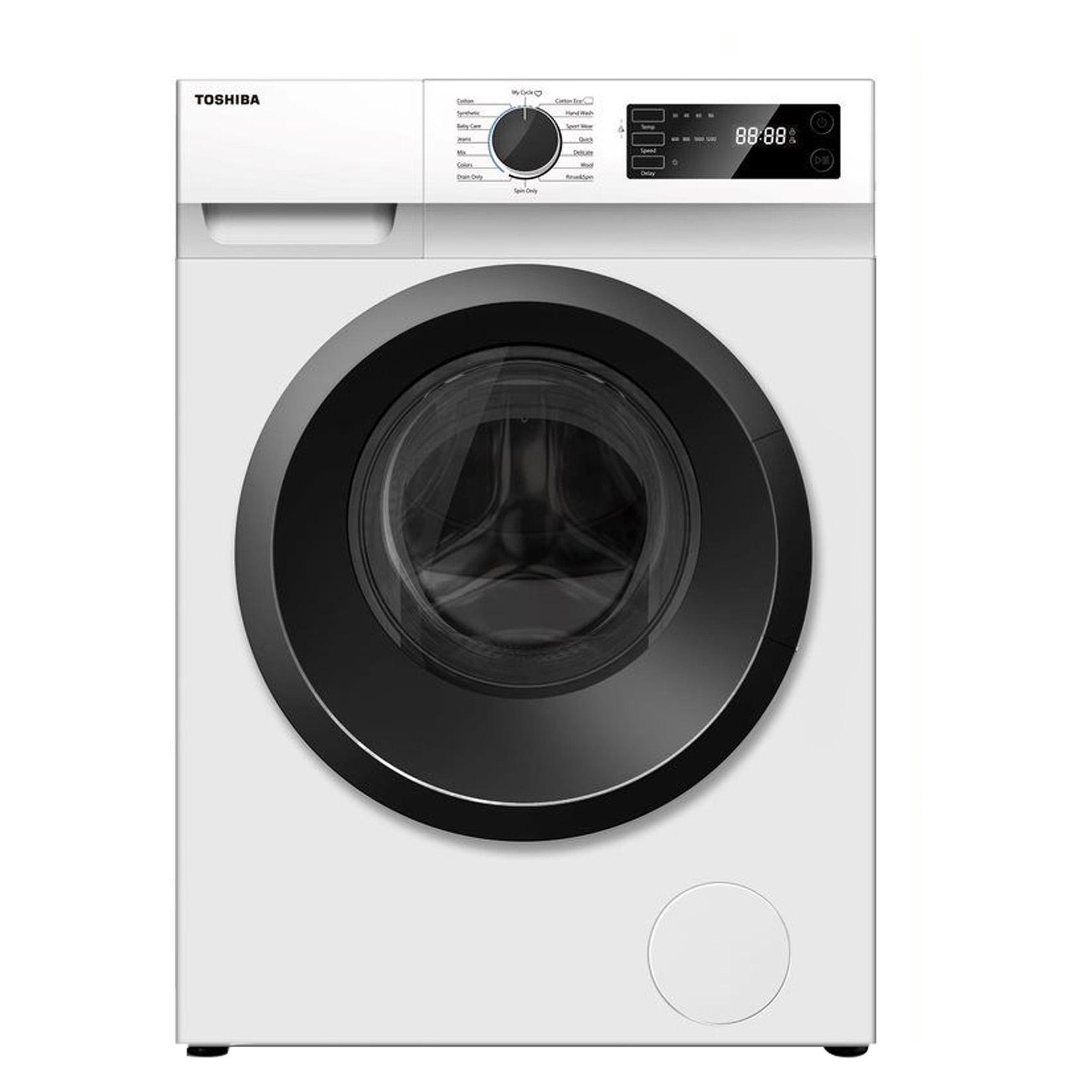 Toshiba 7kg 1200rpm Front Load Washing Machine White TW-H80S2A(Wk)