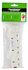 Terminator Brand UK Socket Power Extension Socket Without Cable - 3way