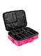 Generic Adjustable Makeup Organizer Box Black/Pink