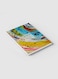 Lowha Spiral Notebook With 60 Sheets And Hard Paper Covers With Splattered Paint Design, For Jotting Notes And Reminders, For Work, University, School