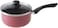 Flamingo 18 X 9.5cm Sauce Pan With Lid FL6712SPL, Red