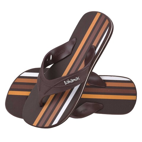 BAHAMAS MEN SLIPPER BHG 73 BROWN