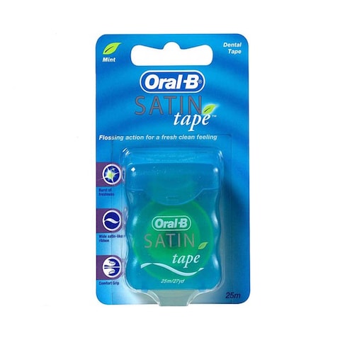 OralB Satin Mint Dental Tape 25M