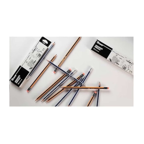 Bravo Graphite Pencils - 12 Pencils