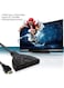 Generic - 3 Port HDMI Switch Splitter with Pigtail Cable for TV Black