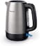 Philips Daily Collection Kettle Stainless Steel, Spring Lid, Light Indicator, Silver, 1.7 L, Hd9350/92