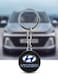 Hyundai Key Ring - Durable Metal Construction with Official Logo