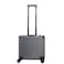 STARGOLD Luggage Bag TPC Hard Side Suitcase 360&deg; Rotational Wheels and Lockable System Travel Bag 18 Inch Dark Grey