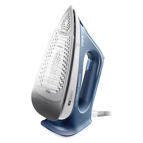 Braun CareStyle Compact Pro Steam Generator Iron IS 2565 Blue And White 2400W