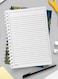 Lowha Spiral Notebook With 60 Sheets And Hard Paper Covers With Cover With Circles- Design, For Jotting Notes And Reminders, For Work, University, School