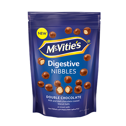 Mcvities Nibbles Double Chocolate 120GR