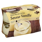 Buy Carrefour Vanilla Cream/ Fresh Eggs 100g x4 in Saudi Arabia