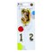 Italo Number 3 Cake Topper NAX-1703 Gold
