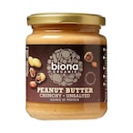 Buy Biona Organic Crunchy Unsalted Peanut Butter 250g in UAE