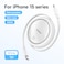 BASEUS Retractable USB C Cable, Mini 100W USB C to USB-C PD 5A Fast Charging Cord 4-Stage Length USB Type C Charger Cable for iPhone 15/Pro/Plus/Pro Max, MacBook, iPad Pro, Samsung S23/S22+ White