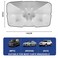 DEO KING Umbrella-style Car Windshield Sun Shade 145*79cm